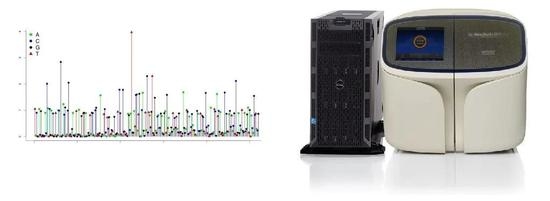 一种新一代测序的图谱和仪器（图源：赛默飞公司网页）。