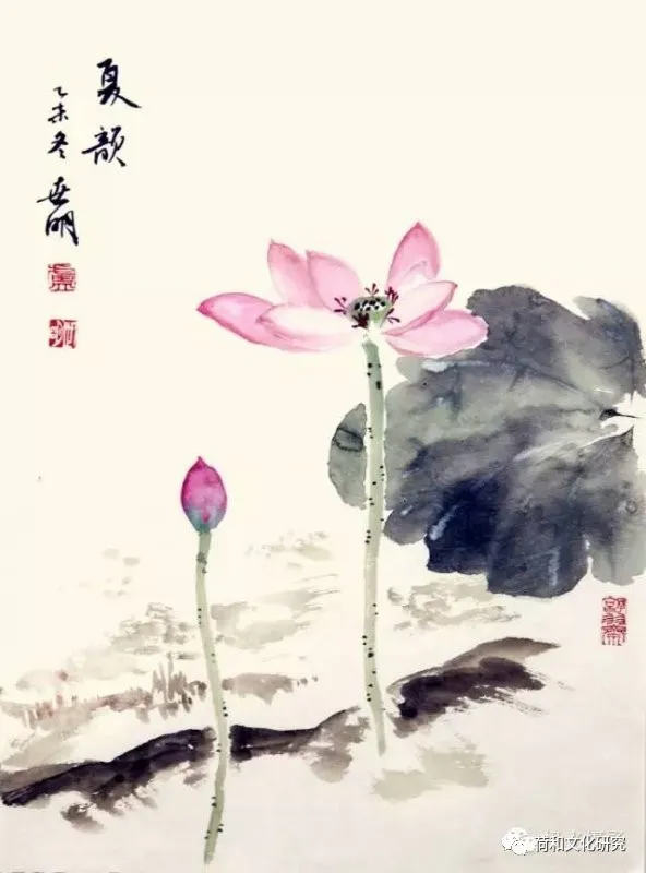 荷和隽永奔小康，脱贫攻坚同发展——全国美术名家画荷网展（第二集）