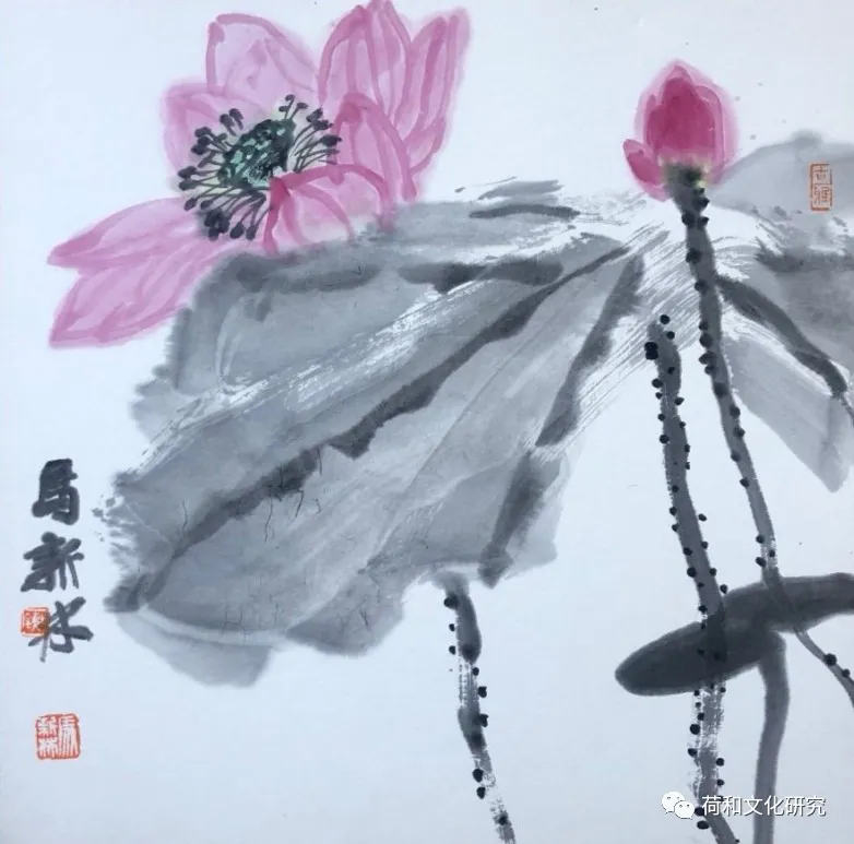 荷和隽永奔小康，脱贫攻坚同发展——全国美术名家画荷网展（第一集）