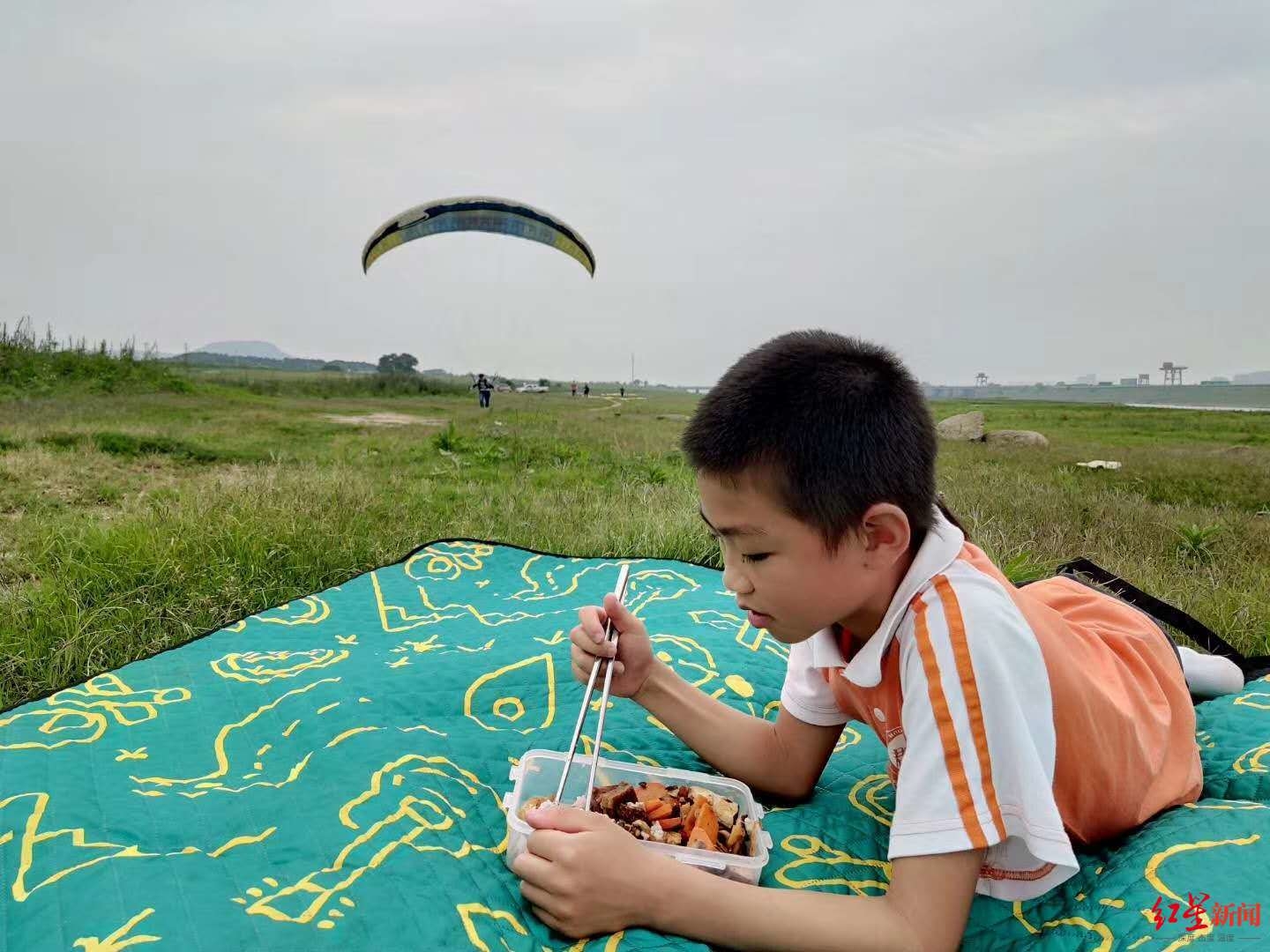 户外“野餐”